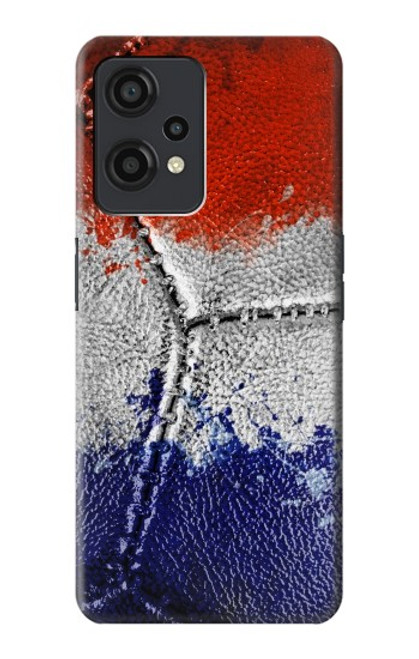 W3304 France Flag Vintage Football Graphic Hard Case and Leather Flip Case For OnePlus Nord CE 2 Lite 5G