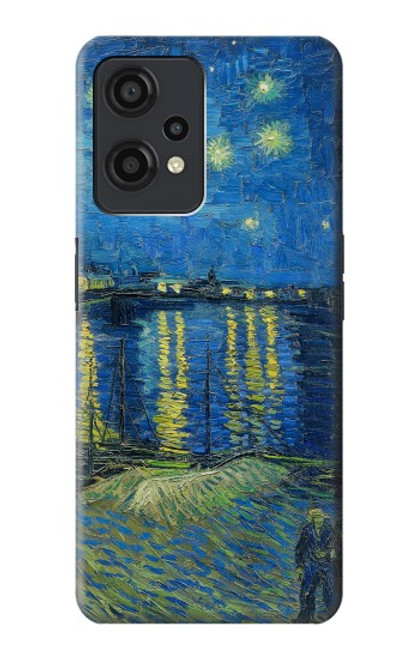 W3336 Van Gogh Starry Night Over the Rhone Hard Case and Leather Flip Case For OnePlus Nord CE 2 Lite 5G