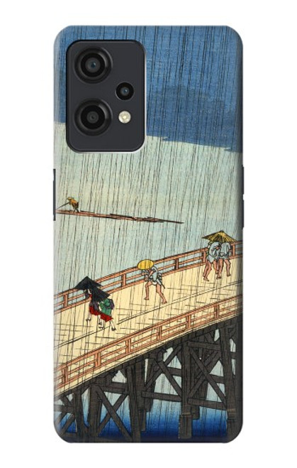 W3347 Utagawa Hiroshige Sudden shower Hard Case and Leather Flip Case For OnePlus Nord CE 2 Lite 5G