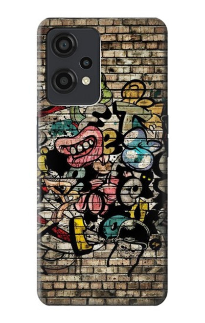 W3394 Graffiti Wall Hard Case and Leather Flip Case For OnePlus Nord CE 2 Lite 5G