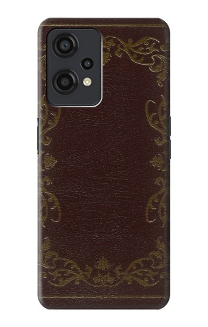 W3553 Vintage Book Cover Hard Case and Leather Flip Case For OnePlus Nord CE 2 Lite 5G