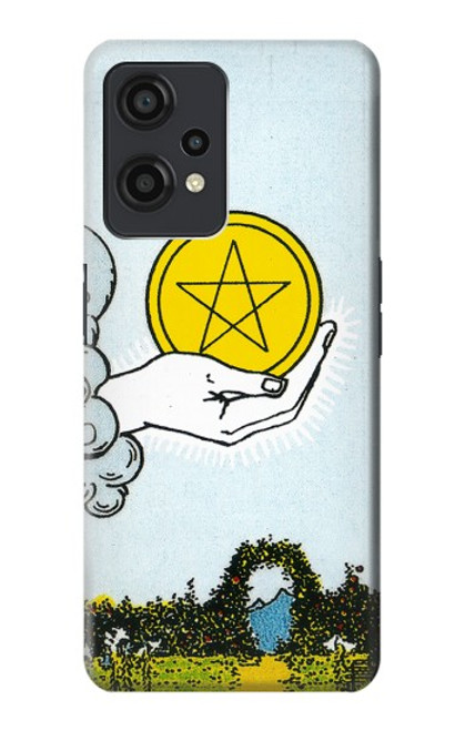 W3722 Tarot Card Ace of Pentacles Coins Hard Case and Leather Flip Case For OnePlus Nord CE 2 Lite 5G