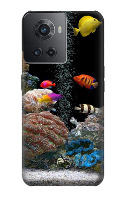 W0226 Aquarium Hard Case and Leather Flip Case For OnePlus 10R