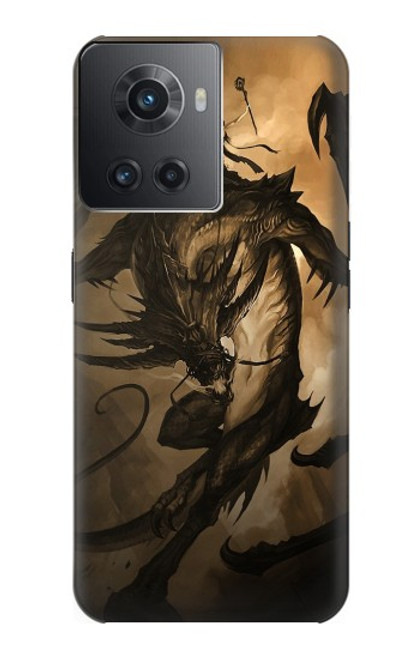 W0388 Dragon Rider Hard Case and Leather Flip Case For OnePlus 10R