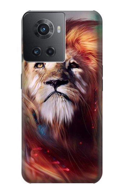 W0691 Leo Paint Hard Case and Leather Flip Case For OnePlus 10R