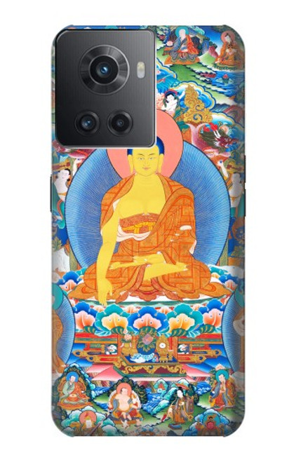 W1256 Buddha Paint Hard Case and Leather Flip Case For OnePlus 10R