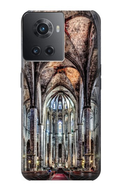 W3210 Santa Maria Del Mar Cathedral Hard Case and Leather Flip Case For OnePlus 10R