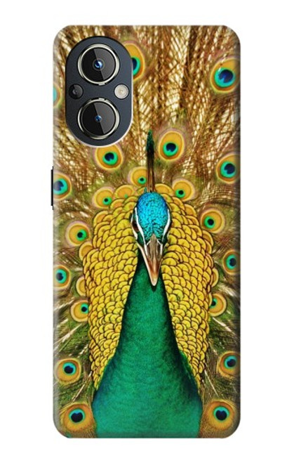 W0513 Peacock Hard Case and Leather Flip Case For OnePlus Nord N20 5G