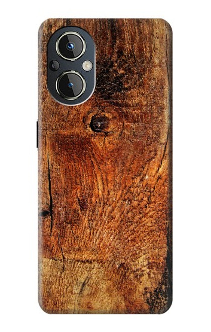 W1140 Wood Skin Graphic Hard Case and Leather Flip Case For OnePlus Nord N20 5G