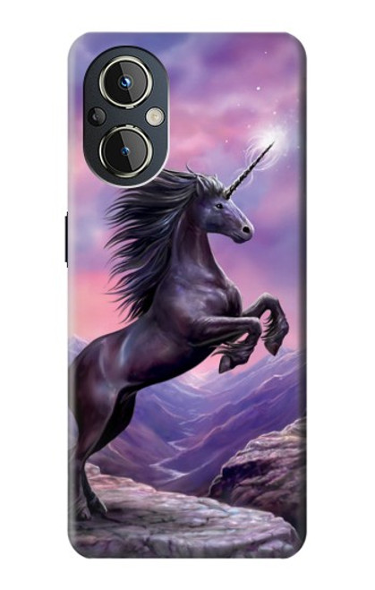 W1461 Unicorn Fantasy Horse Hard Case and Leather Flip Case For OnePlus Nord N20 5G