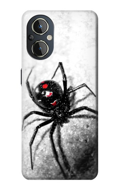 W2386 Black Widow Spider Hard Case and Leather Flip Case For OnePlus Nord N20 5G