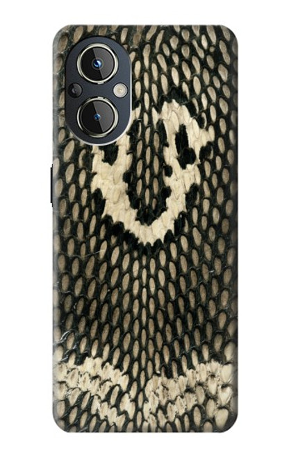 W2711 King Cobra Snake Skin Graphic Printed Hard Case and Leather Flip Case For OnePlus Nord N20 5G