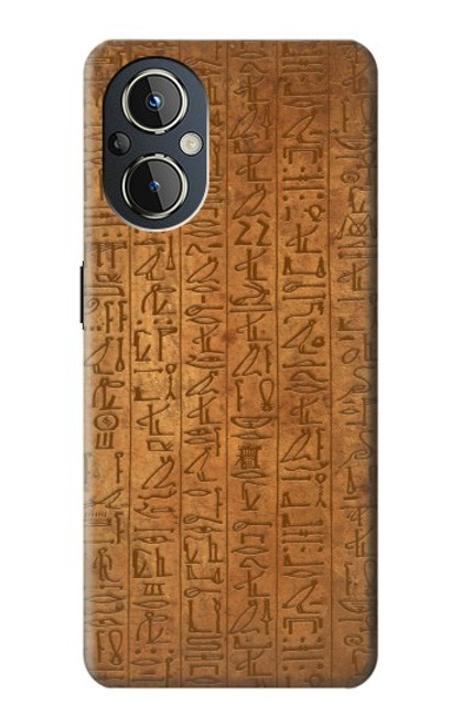 W2805 Egyptian Hierogylphics Papyrus of Ani Hard Case and Leather Flip Case For OnePlus Nord N20 5G