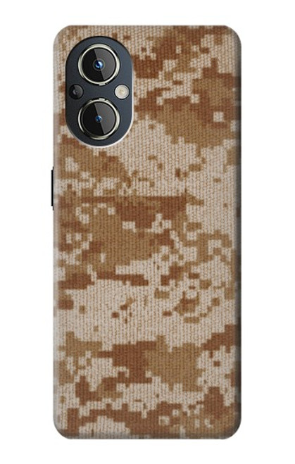 W2939 Desert Digital Camo Camouflage Hard Case and Leather Flip Case For OnePlus Nord N20 5G