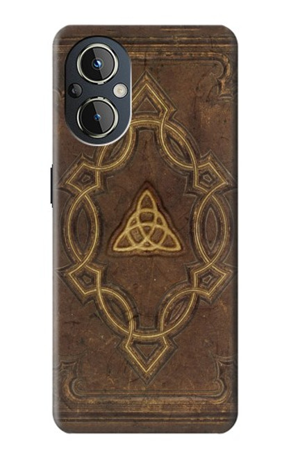 W3219 Spell Book Cover Hard Case and Leather Flip Case For OnePlus Nord N20 5G