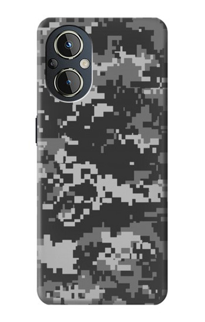 W3293 Urban Black Camo Camouflage Hard Case and Leather Flip Case For OnePlus Nord N20 5G