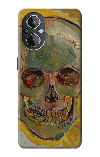 W3359 Vincent Van Gogh Skull Hard Case and Leather Flip Case For OnePlus Nord N20 5G