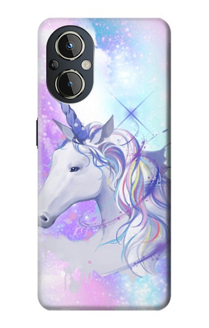 W3375 Unicorn Hard Case and Leather Flip Case For OnePlus Nord N20 5G