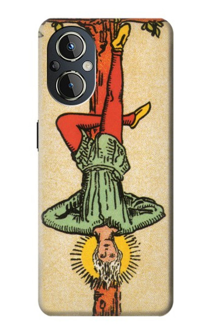 W3377 Tarot Card Hanged Man Hard Case and Leather Flip Case For OnePlus Nord N20 5G