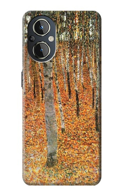 W3380 Gustav Klimt Birch Forest Hard Case and Leather Flip Case For OnePlus Nord N20 5G