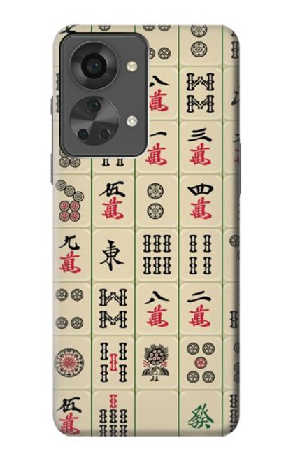 W0802 Mahjong Hard Case and Leather Flip Case For OnePlus Nord 2T