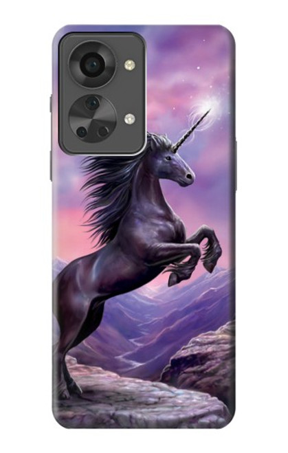 W1461 Unicorn Fantasy Horse Hard Case and Leather Flip Case For OnePlus Nord 2T