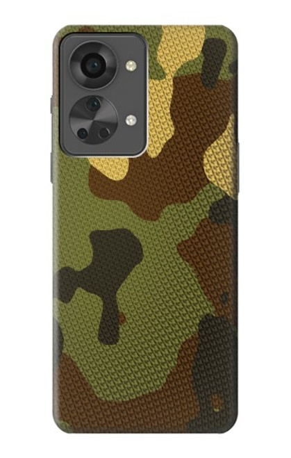 W1602 Camo Camouflage Graphic Printed Hard Case and Leather Flip Case For OnePlus Nord 2T