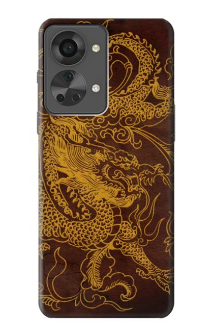 W2911 Chinese Dragon Hard Case and Leather Flip Case For OnePlus Nord 2T