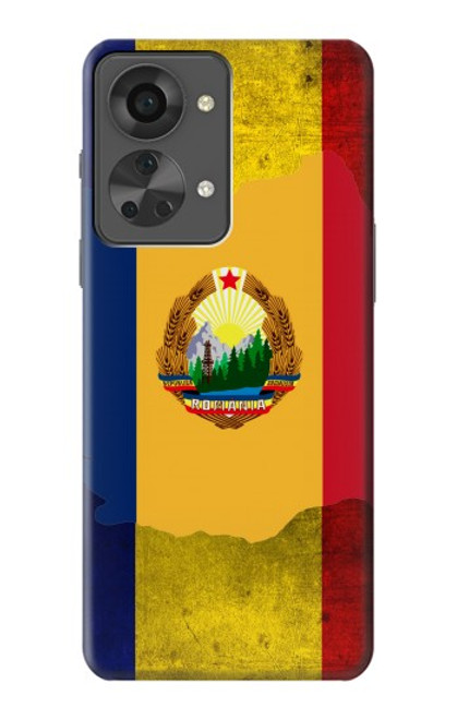 W3021 Romania Flag Hard Case and Leather Flip Case For OnePlus Nord 2T