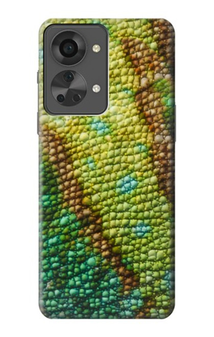 W3057 Lizard Skin Graphic Printed Hard Case and Leather Flip Case For OnePlus Nord 2T