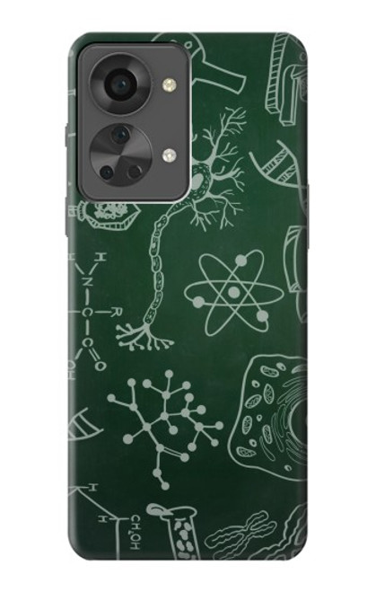 W3211 Science Green Board Hard Case and Leather Flip Case For OnePlus Nord 2T