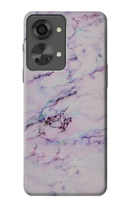 W3215 Seamless Pink Marble Hard Case and Leather Flip Case For OnePlus Nord 2T