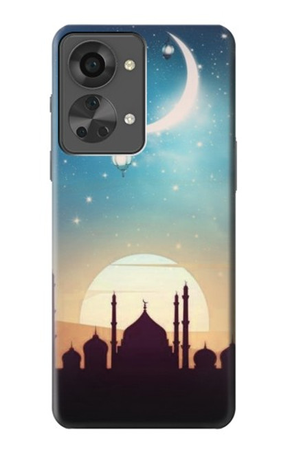 W3502 Islamic Sunset Hard Case and Leather Flip Case For OnePlus Nord 2T