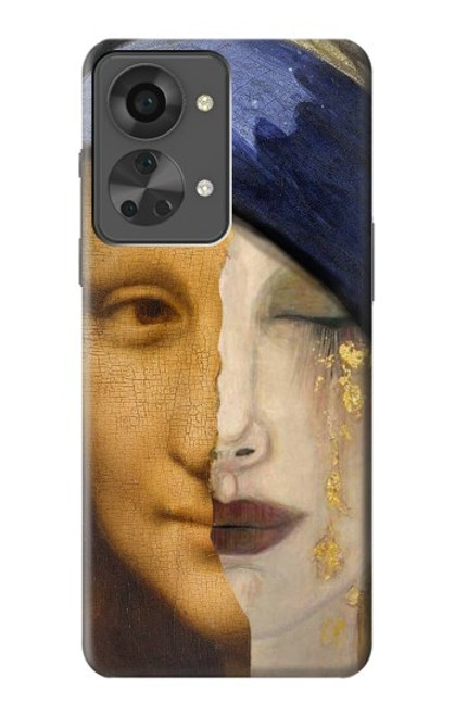 W3853 Mona Lisa Gustav Klimt Vermeer Hard Case and Leather Flip Case For OnePlus Nord 2T