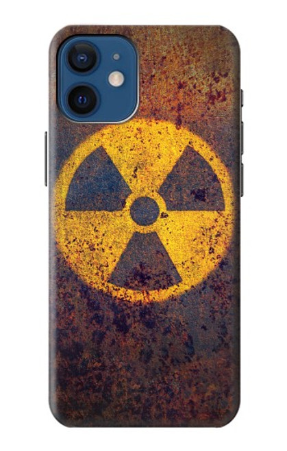 W3892 Nuclear Hazard Hard Case and Leather Flip Case For iPhone 12 mini