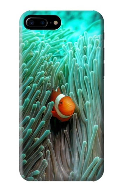 W3893 Ocellaris clownfish Hard Case and Leather Flip Case For iPhone 7 Plus, iPhone 8 Plus