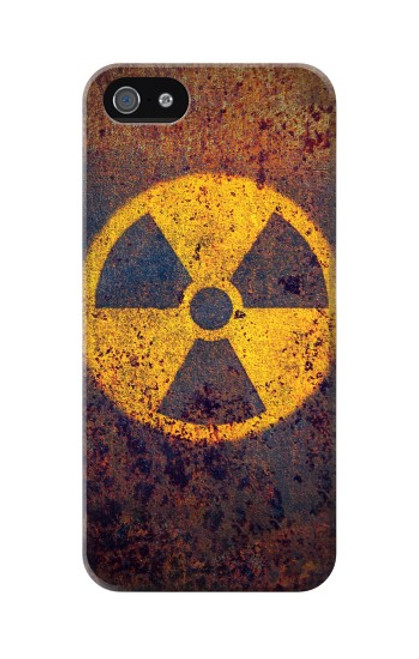 W3892 Nuclear Hazard Hard Case and Leather Flip Case For iPhone 5 5S SE