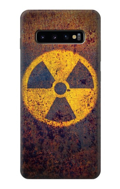 W3892 Nuclear Hazard Hard Case and Leather Flip Case For Samsung Galaxy S10 Plus