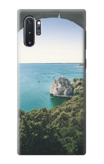 W3865 Europe Duino Beach Italy Hard Case and Leather Flip Case For Samsung Galaxy Note 10 Plus