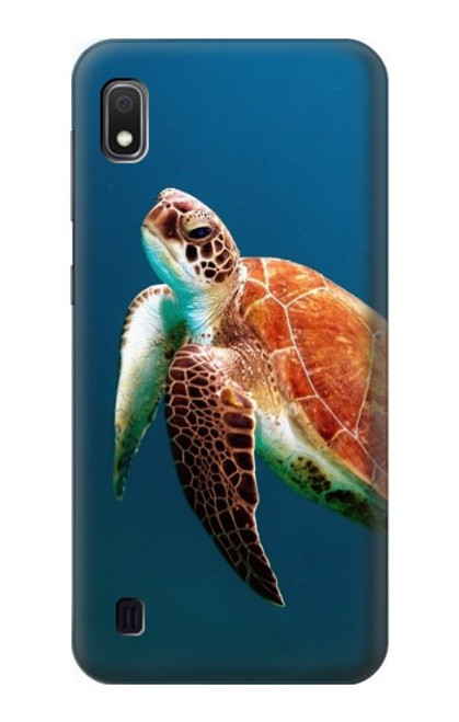 W3899 Sea Turtle Hard Case and Leather Flip Case For Samsung Galaxy A10