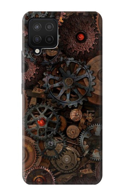 W3884 Steampunk Mechanical Gears Hard Case and Leather Flip Case For Samsung Galaxy A12