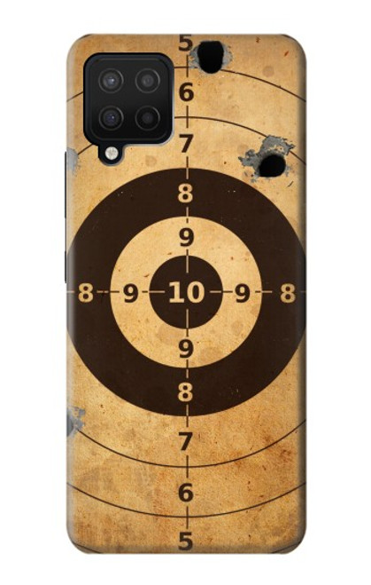 W3894 Paper Gun Shooting Target Hard Case and Leather Flip Case For Samsung Galaxy A12