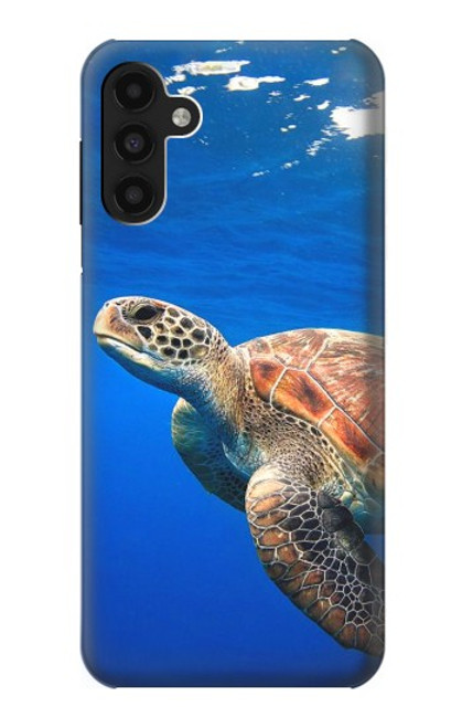 W3898 Sea Turtle Hard Case and Leather Flip Case For Samsung Galaxy A13 4G