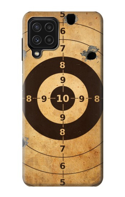 W3894 Paper Gun Shooting Target Hard Case and Leather Flip Case For Samsung Galaxy A22 4G