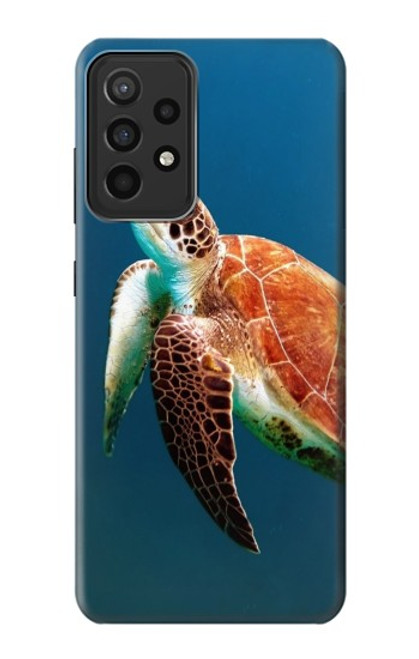 W3899 Sea Turtle Hard Case and Leather Flip Case For Samsung Galaxy A52s 5G