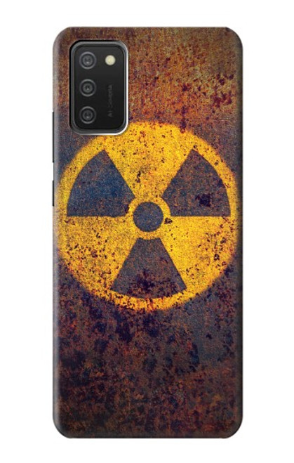 W3892 Nuclear Hazard Hard Case and Leather Flip Case For Samsung Galaxy A03S