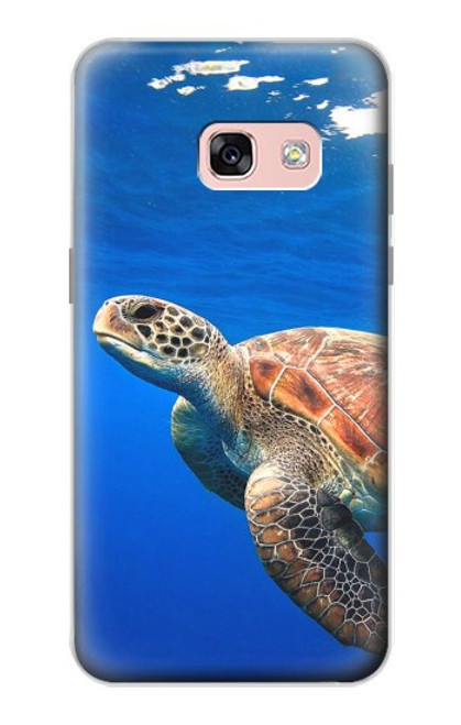 W3898 Sea Turtle Hard Case and Leather Flip Case For Samsung Galaxy A3 (2017)