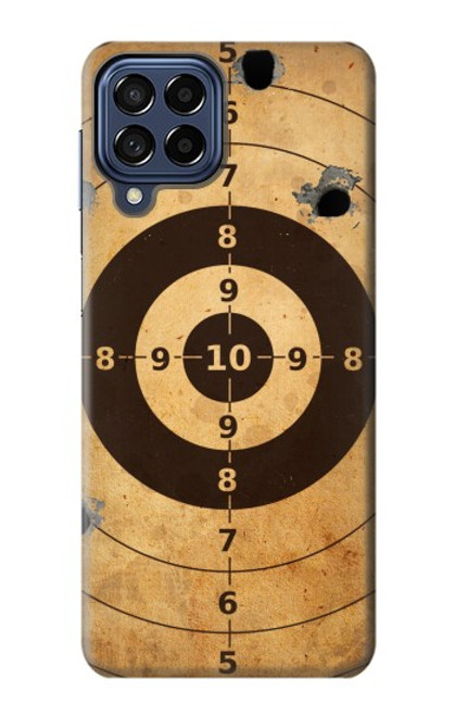 W3894 Paper Gun Shooting Target Hard Case and Leather Flip Case For Samsung Galaxy M53