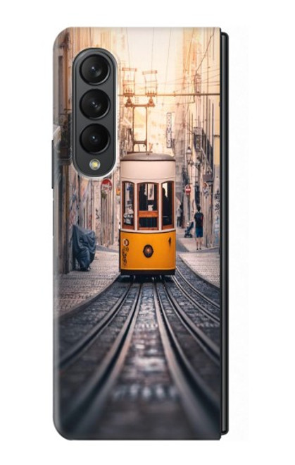 W3867 Trams in Lisbon Hard Case For Samsung Galaxy Z Fold 3 5G