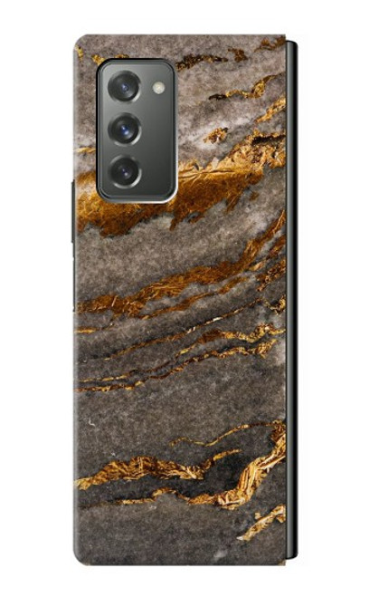 W3886 Gray Marble Rock Hard Case For Samsung Galaxy Z Fold2 5G